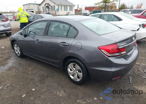 2015 Honda Civic Lx from USA, damaged, VIN 19XFB2F58FE296839